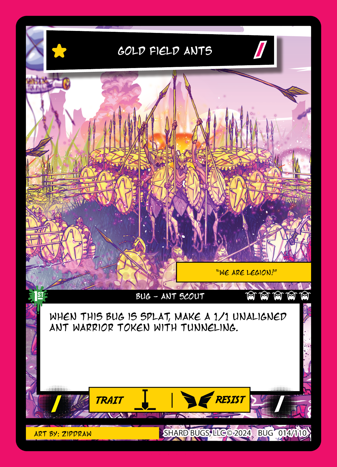 Gold Field Ants