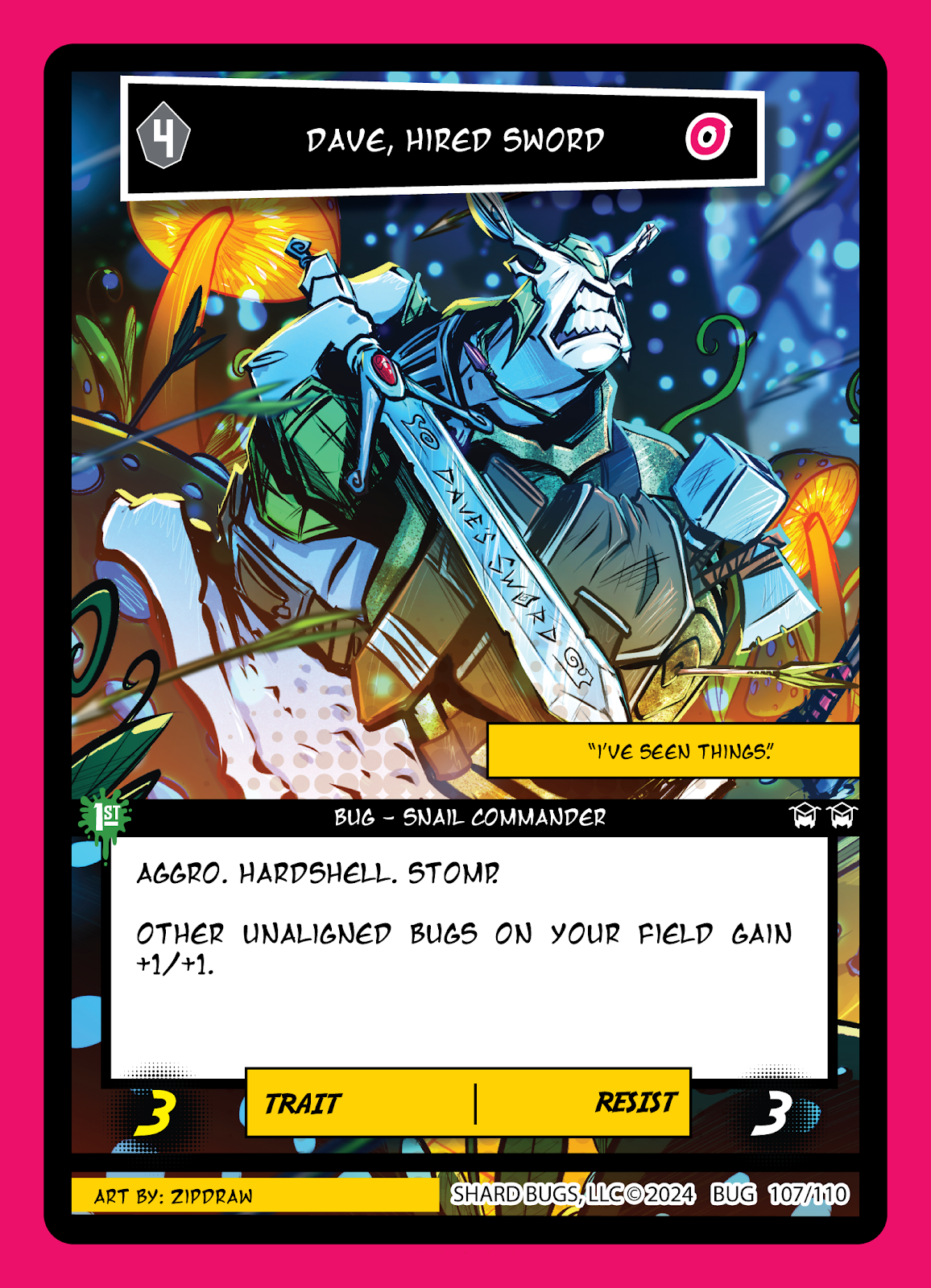 Dave, Hired Sword